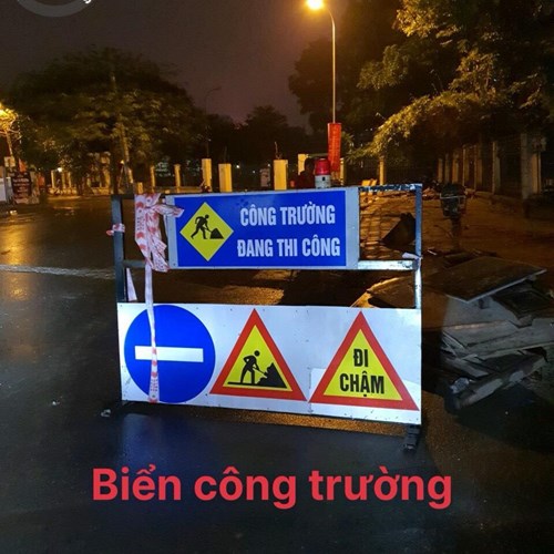 Biển công trường 3